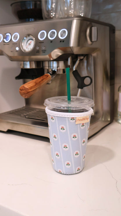 Iced Coffee Sleeve (Heirloom Floral)
